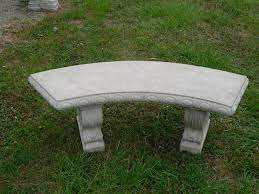 This modern concrete and red cedar bench has simple, clean lines. Benches The Cement Barn Manufacturers Of Quality Concrete Statues Garden Center