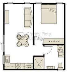 Narrow One Bedroom Rectangular Apartment Above Garage Conversion Google Search Garage Conversion Granny Flat Tiny House Plans Apartment Floor Plans