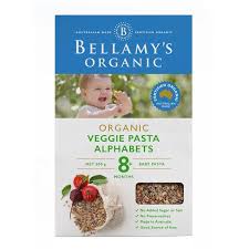 Find quality pasta, sauces, grain products to add to your shopping list or order online . Buy Bellamys Organic Veggie Pasta Alphabets 200g Online At Chemist Warehouse