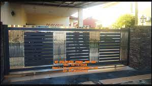 Grill pintu dan grill tingkap. Stainless Steel Main Gate Locker Storage Main Gate Storage