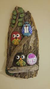 Ahsap Tas Boyama Stone Crafts Rock Crafts Painted Rocks Diy