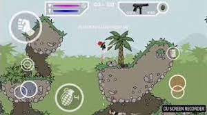 La aventura en 2d destaca bloques de piedra retro y lava mortal para que haya peligro en todo momento. 15 Juegos Asombrosos Como Mini Milicia Doodle Army 2