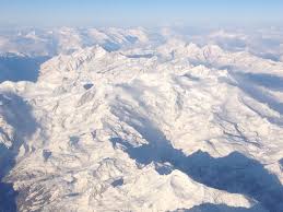 Portes Du Soleil Seen From An Airplane Ski Area Winter Landscape Ski Holidays
