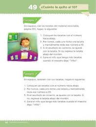 Como sumar o restar compara tu respuesta con la de tu compañero. Apoyo Primaria Desafios Matematicos 1er Grado Bloque 4 Leccion 49 Cuanto Le Quito Al 10 Libros De Matematicas Desafio Matematico Matematicas