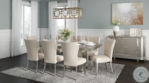 Shop ashley furniture homestore online for great prices, stylish furnishings and home decor. Chevanna Platinum Rectangular Dining Room Set From Ashley Coleman Furniture