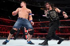 But the head of the table's celebration was cut short by none other than brock lesnar. Cageside Community Star Ratings John Cena Vs Roman Reigns Cageside Seats