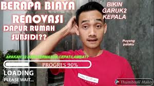 Disamping itu jika ingin rumahmu sekali pekengerjaan jadi. Biaya Renovasi Dapur Rumah Subsidi 2019 22 Hari Progres 90 Youtube