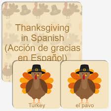 When papa sends a turkey to be fattened up for thanksgiving, miguel takes a liking to the friendly bird. Thanksgiving In Spanish Accion De Gracias En Espanol Match The Memory