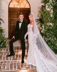 The Biebers Wedding Justin Bieber Hailey Bieber Wedding Dresses Hailey Bieber Wedding Celebrity Wedding Gowns