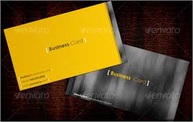 Simply bend and pull out one card at a time, for the perfect business card every time. 44 Yellow Business Card Templates Free Psd Vector Designs