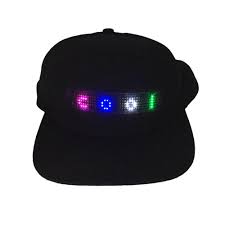 2020 Novelty Lights Xmas Animated Bluetooth Led Light Up Hat Display Board Hip Hop Street Dance Party Hats Glow Cap Summer Camp Novelty Lighting Aliexpress