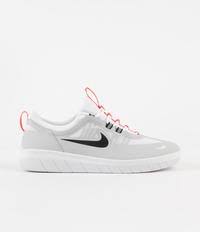 Just like its nike sb nyjah free predecessor, the sb nyjah free 2 features a flexible nike free sole. Nike Sb Nyjah Free 2 Shoes Neutral Grey Black White Bright Cri Fitforhealth