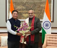 Arunachal CM calls on Vice President of India