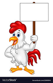 Anak ayam jago gambar ayam kartun. Illustration Of Cartoon Rooster Holding Blank Sign Download A Free Preview Or High Quality Adobe Illustrator Ai Eps Pdf And Hig Gambar Hewan Binatang Kartun