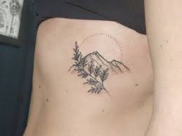 200 Best Mountain Tattoos For Men 2020 Range Geometric Simple Small Designs Fern Tattoo New Zealand Tattoo Tattoos