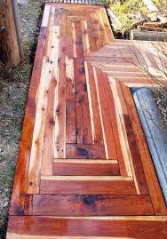 How To Build An Awesome Sidewalk With Recycled Lumber For Only 50 00 Wood Walkway Pallet Walkway Wooden Walkways