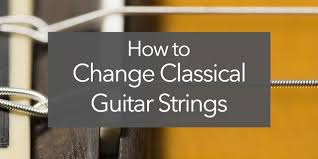 The nylon treble strings make less. How To Change Classical Guitar Strings Step By Step
