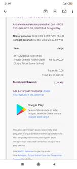 Kmrn Top Up Game Higgs Domino Islen Udah Habis Banyak Kok Gak Masuk Koin Saya Pls Udah Kepotong Komunitas Google Play