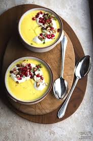 Pastinaken Senf Suppe Mit Kresse Und Granatapfel Food Food And Drink Parsnips