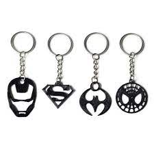 Superhero Keychains 3d Printing Diy 3d Printed Jewelry Printed Jewelry