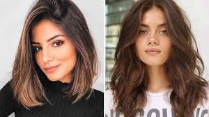 Model potongan gaya rambut bob segi layer untuk wanita wajah bulat atau oval. Model Potongan Rambut Wanita Sesuai Bentuk Wajah