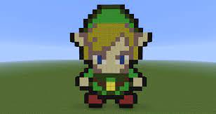 Check out amazing pixel artwork on deviantart. Minecraft Pixel Art Link By Diablofr91 On Deviantart