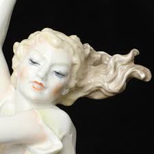 FIGURE, porcelain, "Finale", Karl Tutter, Hutschenreuther, 1900s. Ceramics  & Porcelain