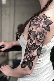 Skull Rose Half Sleeve Tattoos Tree Half Sleeve Tattoo
