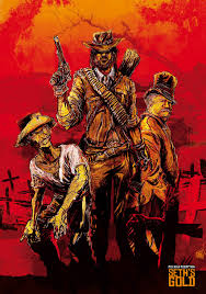 Official red dead redemption poster. Artstation Red Dead Redemption Seth S Gold Poster Francisco Iglesias Perianez