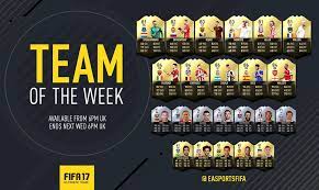 Create your own fifa 21 ultimate team squad with our squad builder and find player stats using our player database. Fifa 17 Team Of The Week 5 Fifplay