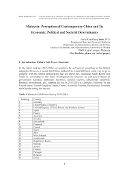 Rwanda, officially the republic of rwanda, is a landlocked country in the great rift valley, where the african great lakes region and east africa converge. Pdf Emile Kok Kheng Yeoh 2019 Malaysia Perception Of Contemporary China And Its Economic Political And Societal Determinants The Pacific Review Volume 32 Issue 3 Pp 395 418 Published Online 31 October 2018 Ssci Scopus Q1