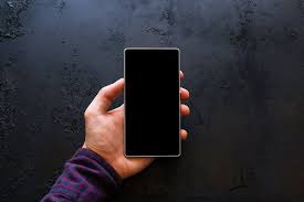 Download Man Holding Smartphone Mockup Iphone Background Images Mobile Mockup Youtube Design