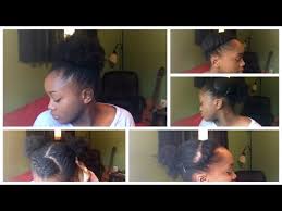 Apply oil to your twa. 9 Hairstyles For Short And Thin Natural Hair Youtube