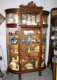 Enjoy free shipping on most stuff, even big stuff. Bargain John S Antiques Antique Victorian Oak China Curio Cabinet Claw Feet Unique Top Compartments Bargain John S Antiques