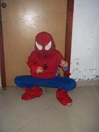 Homemade Spiderman Costume Instructions Tutorial Easy Cheap Spiderman Costume Costumes Frugal Kids