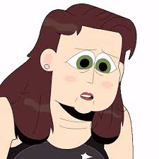 Panting Carol Kohl Sticker