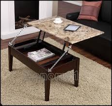 Marble Lift Top Coffee Table Dining Laptop Work Station Office Desk Magazines Coffee Table With Storage Coffee Table Living Room Coffee Table