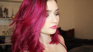 Like the electric plum, magenta or fuschia hair color is not for the faint hearted! Fuchsia Hair Tutorial Youtube