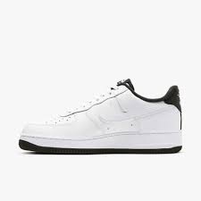 Nike mens air force 1 basketball shoe, black/black, 10.5. Nike Air Force 1 Black White Grailify