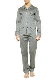 La Perla Mens L Fresh Touch Dark Grey 100 Cotton In 2020 Mens Sleepwear Military Jacket Jackets