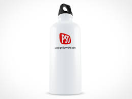 Download Bottle With In Action Mockup Psdcovers
