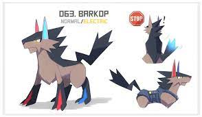 063 Barkop By Kimchikat On Deviantart Pokemon Eeveelutions Pokemon Crossover Team Instinct Pokemon