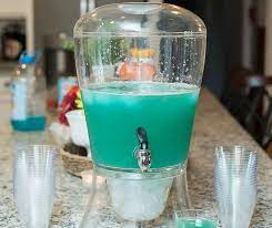 Blue Frozen Punch Recipe Baby Shower Drinks Frozen Party Punch Baby Shower Punch