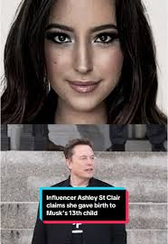 Ashley St Clair Reveals Elon Musk as Father of Her Child
