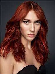 How To A New Permanent Liquid Color To Love Red Balayage Hair Light Hair Color Red Hair Color