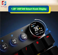 1.28 Inch 240*240 Round Circular Rotary Knob IPS Serial UART UI LCD Module  Panel Display Screen Switch Key for 2nd Development - AliExpress