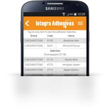 The Integra App Integra Adhesives