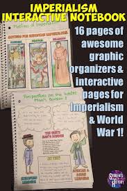 Imperialism And World War 1 Interactive Notebook Pages World History Classroom Interactive Notebooks World History Lessons