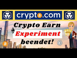 Auch hieran dürften sich die persönlichen ergebnisse dann messen lassen. Crypto Com Experiment Beendet Crypto Earn Deutsche Anleitung App Erfahrungen Youtube
