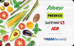 A gift that adapts to the needs and tastes of all and allows the recipient of the gift to get exactly what you. Safeway Sobeys Freshco Iga Gift Card Ama Rewards